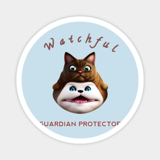 Watchful guardian protector Magnet